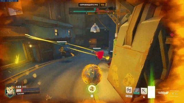 Соджорн Хомяк и Сигма качают батлпас в Overwatch 2