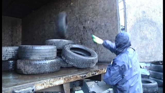 Ежегодная акция «Шины в переработку» смотреть онлайн