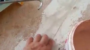 Шпаклеванием OSB в два слоя , подготавливаю под  линолеум .