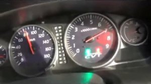 Разгон Nissan Wingroad ZV stock SR20VE+m\t VZR(rs5f32v fg44)