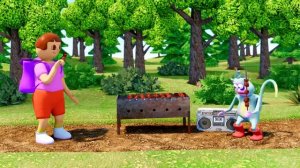 Даша и животное-лес ( Анимация )