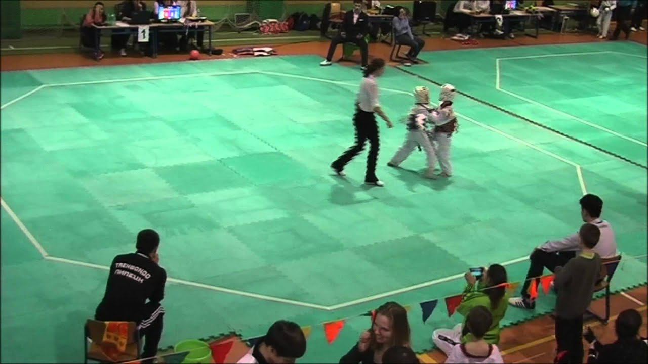 Taekwondo WTF. VIII Первенство Кубок Главы г. Дзержинский. 05.04.2015. Ким-Труфанов.