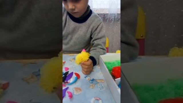 ИГРАЕМ В Конструктор "Магический шар" ОЧЕНЬ ЯРКИЕ ШАРЫ-ЛИПУЧКИ