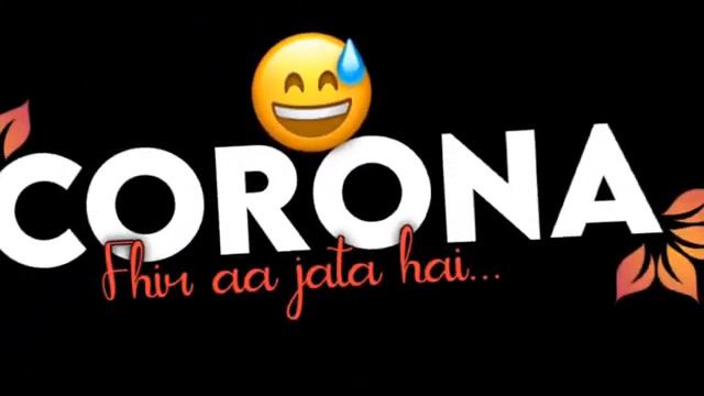 Chunsi Aata hai Corona🦠🚶Jata hai 😔 New song status WhatsApp video смотреть онлайн