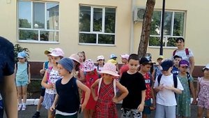 Поход в детском саду подготовительная группа г. Краснодар / Детский сад №191