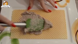 Вафельный закусочный торт