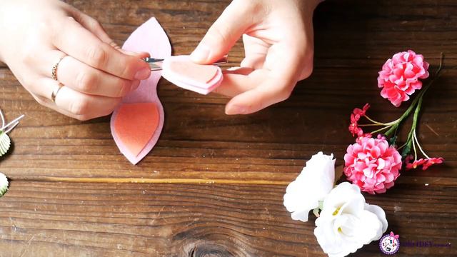 Заколки Ушки кошки DIY МК / Украшение для волос / Заколки для волос / DIY accessories / 100ИДЕЙ смотреть онлайн