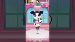 играем в игру моя говорящая Анжела 2