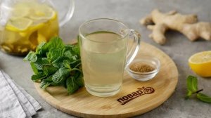 Согревающий чай с имбирем