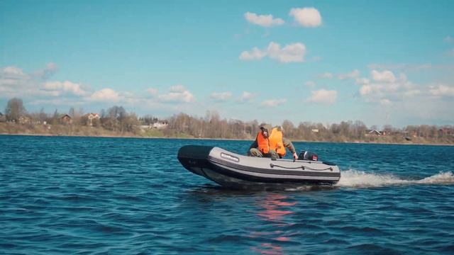 Обзор на лодку ПВХ Kitt Boats 370 НДНД. Лодка для отдыха всей семьей! смотреть онлайн