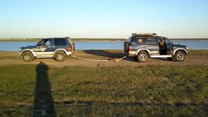 Pajero VS Toyota LC Prado 90 - кто кого!