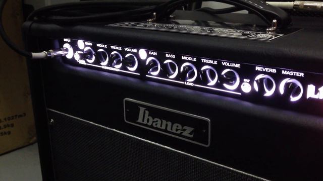 Ibanez IRON LABEL amp IL15 + Ibanez RGIB6 Bariton