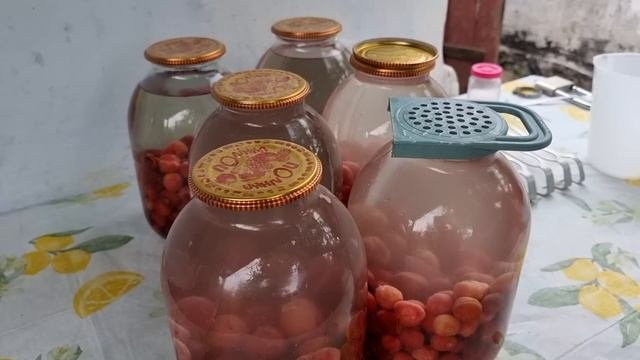 Рецепт проверен годами! Компот из черешни на зиму