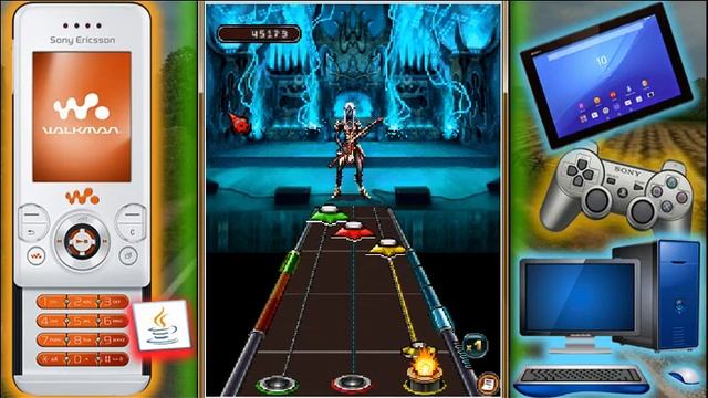 GUITAR HERO 6 WARRIORS OF ROCK MOBILE (TIES THAT BIND) 12 JAVA (JUEGOS MUSICA 54MX) смотреть онлайн