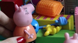 Свинка Пеппа. Семья Пеппы делает покупки в магазине мистера Лиса