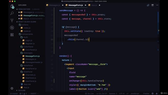 Create Messages Collection, Add First Message to Database смотреть онлайн