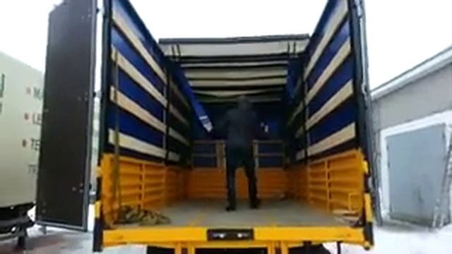Сдвижной механизм для растентовки крыши под верхнюю погрузку 240p