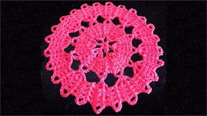 Круг брюггским кружевом. Круг крючком. Вязание кружева. Часть 1.