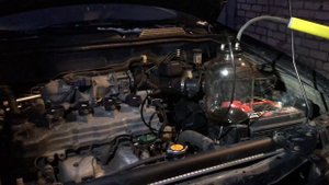 Откачка масла через щуп