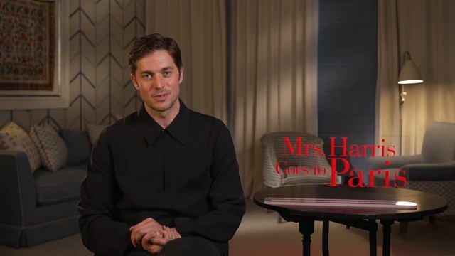 Lucas Bravo Interview On Mrs Harris Goes To Paris, Lesley Manville, Emily In Paris, Anthony Fabian