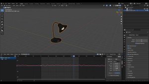Анимация Мигающего Света | Анимация при Помощи Модификаторов  | Blender