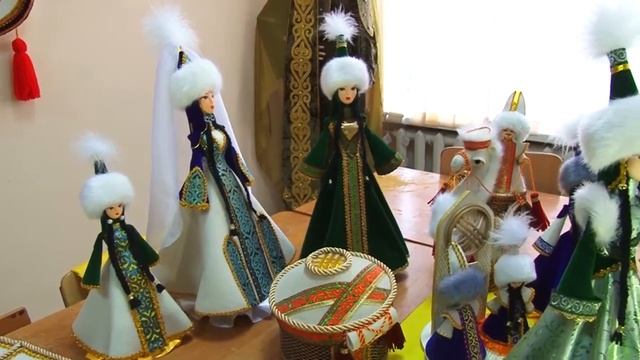 Творческая мастерская по производству казахских национальных кукол и сувениров смотреть онлайн
