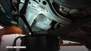 How to change oil on 2003-2008 TOYOTA COROLLA