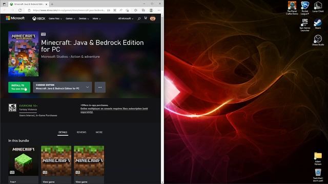 HOW TO GET MINECRAFT JAVA/BEDROCK PC BUNDLE FREE (2022) смотреть онлайн