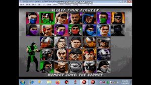 ULTIMATE MORTAL KOMBAT 3  VERSION 0.72  (TRIBORG) GAME PLAY SEGA-GENESIS MD.
