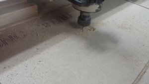 Фреза Спиральная трехзаходная с удалением стружки вверх 3LX