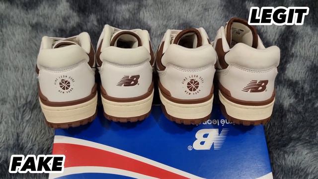 NEW BALANCE 550 ALD BROWN | LEGIT VS. FAKE - DETAILED COMPARISON