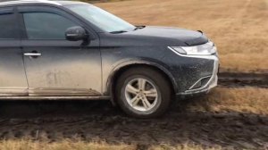Аутлендер-3. Проверка шин Hankook DynoPro ATM RF 10 225/70 R 16.