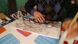 Мастер класс ,фон 3D в аквариум своими руками #aquarium #аквариумистика #фон