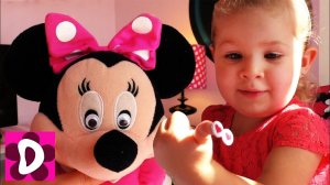 Минни Лунатик и Волшебная Доска Дианы Фрозен Эльза и Анна Супер набор для Девочек ✿ Kids Diana Show