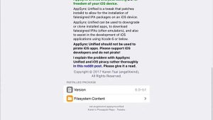 Install appsync and appcake on your ios 10