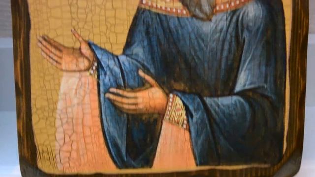 Икона Вадим Персидский под старину