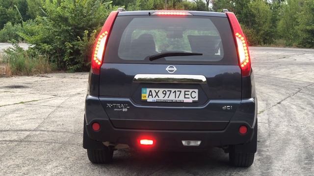 ! Nissan X-Trail T31 2.0 diesel in Blue color - Lighting (Headlights, Fog lights, Rear lights) смотреть онлайн