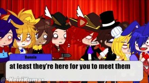 || FNaF 1 meets the Twisted Carnival Gang || Original || FNaF Gacha Club ||