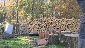 Fiskars x27 Husqvarna S2800 and Stihl pro splitting axe