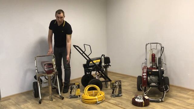 Окрасочное оборудование Wagner / TITAN для красок и шпаклёвок смотреть онлайн