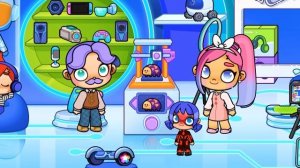 Тройняшки в Тока Бока vs Аватар Ворлд vs Мига Ворлд vs Пэпи Хаус | Toca Life World!