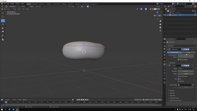 ПОНЧИК В БЛЕНДЕРЕ, КАК СДЕЛАТЬ ПОНЧИК В БЛЕНДЕРЕ, Blender 3D