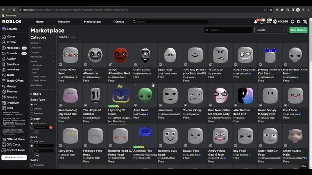 How To GET The NEW FREE BIG HEAD BUNDLE in Roblox! QUICK! смотреть онлайн