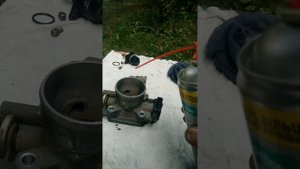 Чистим дроссельную заслонку на Geely CK 2.
