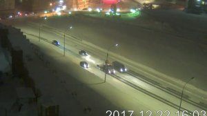 Полярная ночь в Норильске (таймлапс) Polar night in Norilsk (timelapse)