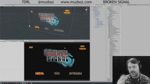 Broken Signal - 7DRL - Dev Vid #10 "Last Day - Menus, Xbox Controller, Difficulty Modes"