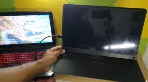 Beex Monitor Portabel Murah review Touchscreen Beex 15,6 inch