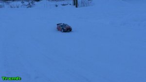 Kyosho DRX VE C4 RC Rally - Winter Sliding Action