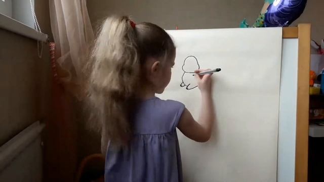 Как нарисовать зайчика. Простые рисунки для детей.