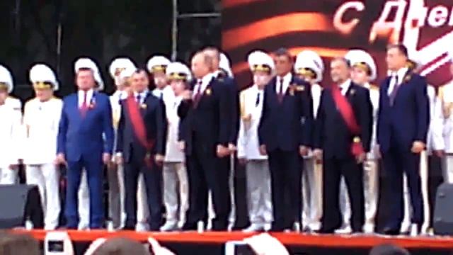 Президент РФ В.В.Путин в Севастополе в День Победы. Крымская весна. (2014-05-09)